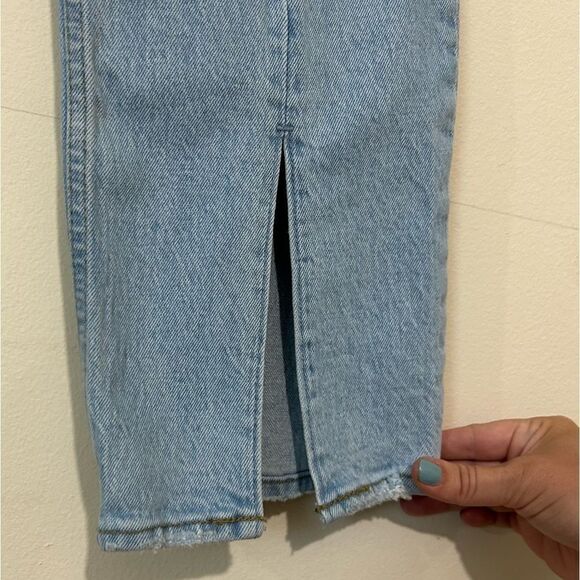 Abercrombie & Fitch The 90s Straight Ultra High Rise Denim Jeans SIZE 28/6 - Picture 4 of 8